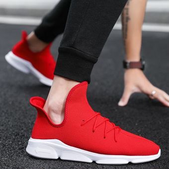 Zapatillas de deporte de gran tamaño para hombre Zapatillas deportivas rojo 