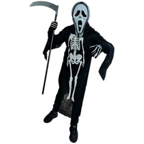 Antifaz negro de esqueleto para disfraces de Halloween – Juguetes Today