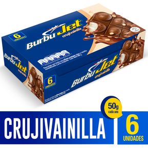 Chocolatina  BurbuJet Crujivainilla x 6 unidades