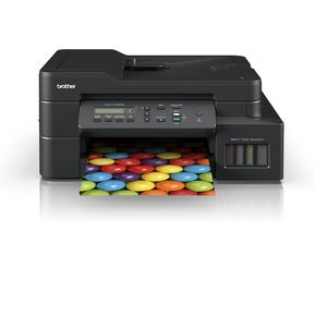 Impresora Multifuncional BROTHER T720DW de Tanque de Tinta Color - Negro