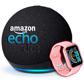 Alexa Amazon Echo Dot 5 generación - Negro + Regalo