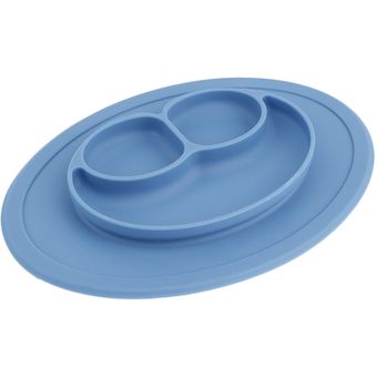 Niños One Piece Silicone Placemat Kids Feeding Food Let Suctions AntiSlip 