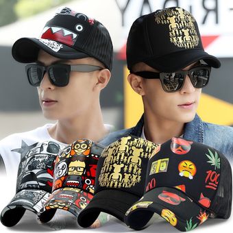 gorra de béisbol de malla Sombreros de Sol para hombre y mujer hip 
