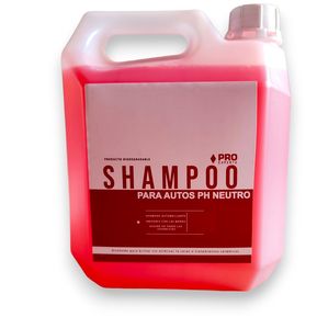 Shampoo Ph Neutro Concentrado Autobrillante Carros Motos 4L