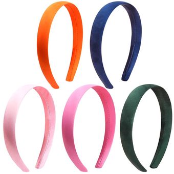 33 Uds. cinta para el pelo de colores accesorios para sombreros de niña Multicolor Diademas de satén de 1,5 cm y 2cm para adultos y niños 