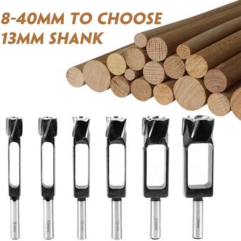 20-30mm Broca de la madera Bit Tapered Snug Cutter Cutter de 13 mm de acero al carbono-W21.8-14 