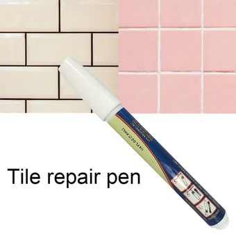 Ligera reparación del azulejo marcador universal durable de la lechada de la pluma para las costuras del azulejo blanco 