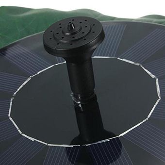 Accesorios para fuentes solares Boquilla de fuente de hoja de loto de simulación 