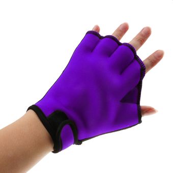 guantes reebok purpura