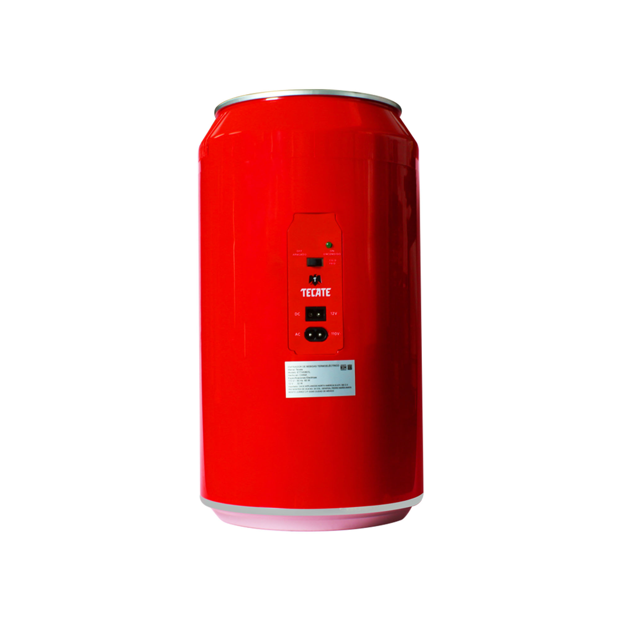 Mini Refrigerador Dace ETTIX0801L Tecate 8 latas