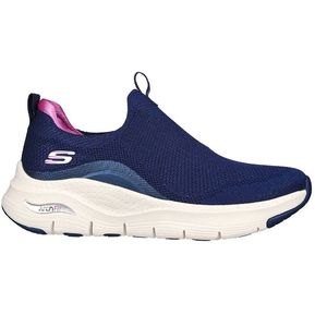Tenis Mujer Skechers Arch Fit  - Azul       