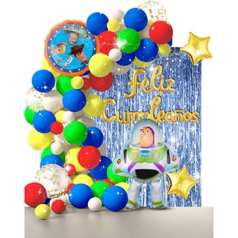 Combo Cumpleaños Kit Globos Toy Story Decoración