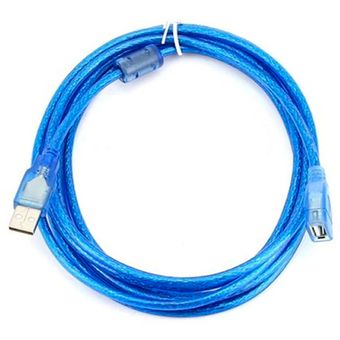Cable Alargador Usb 2.0 Extensión Con Filtro 1,5 Mts