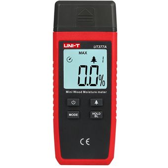 UT377A Medidor de humedad digital Higrómetro Higrómetro Probador de humedad Papel contrachapado de madera 
