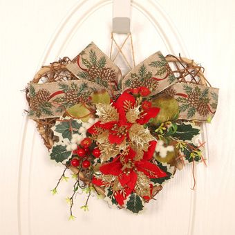 Color de otoño creativo Guirnalda de Navidad Decoración para el hogar Guirnalda colgante 