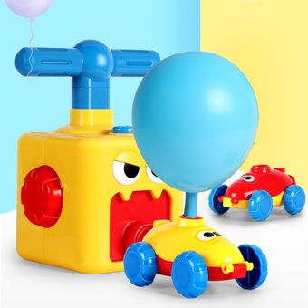 Juguete infantil lindo ABS ABS Air Coche Balloon Automóvil apesando el juguete educativo para niños correderos Regalo para niños 
