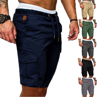 Pantalones cortos militares Cargo para hombre  pantalones cortos tác 