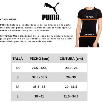 Camiseta Puma ESS+ Metallic Logo Rosa Mujer