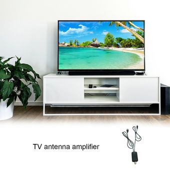 Amplificador D-2 US HDTV TV interior Digital ATSC HD DVB-T3 Amplificador dedicado 