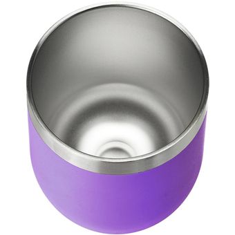 Cóctel de Navidad Huevo de regalo de la copa de vino de la tapa W 12 oz de acero inoxidable Vaso Térmico-Purple 