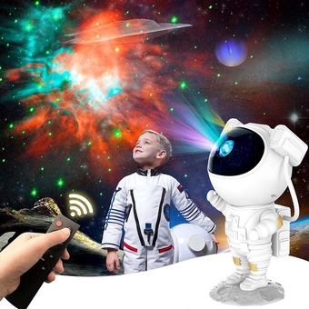 Astronauta Proyector De Estrellas Nebulosas Lampara Led Decorativa