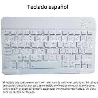 Funda Con Teclado Bluetooth Para iPad 9.7 Air2Pro9.7 Ñ X9702 