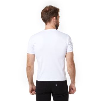 Estuche X3 Camisetas Blancas Manga Corta Hombre