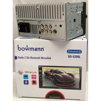 Radio Auto Bowmann Dd-5200l 2 Din Usb Bt