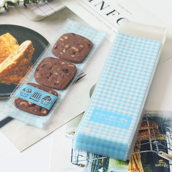 paquete de embala Bolsas de plástico para tartas y galletas de dedo 