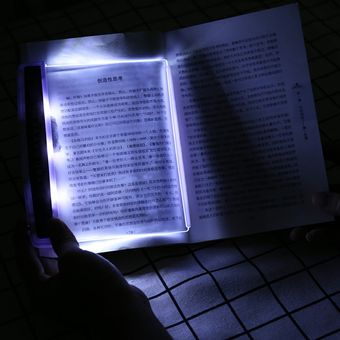 Libro LED Light Light Light Light Travel Dormitorio Lámpara de escritorio LED 