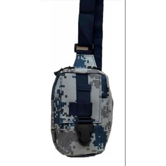 Mochila Bandolera Cruzada Tactica De Hombre Mujer Camuflada