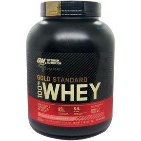 Gold Standard 100% Whey 5 Lbs Fresa Optimum Nutrition.
