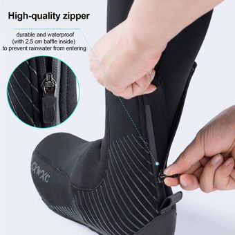 forro pol Cubiertas impermeables para zapatos de ciclismo 