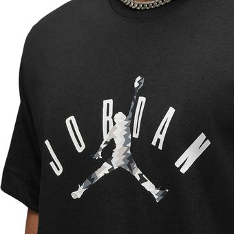 Camiseta Jordan Mvp Crew Brand-Negro