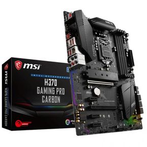 Motherboard Msi H370 Gaming Pro Carbon Socket 1151 V.2 Ddr4