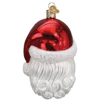 Regalo creativo del árbol de navidad de Santa Claus careta colgante 1pcs 