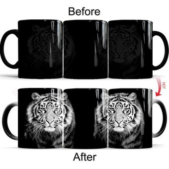 Cool Tiger Cup 11 Onzas De Color Taza De Café Mejor Para Tu 