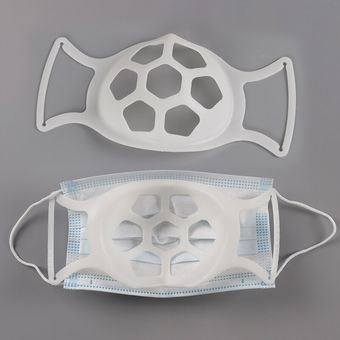 Soporte de silicona 3D para mascarilla facial de grado alimenticio, 