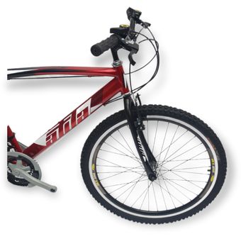 Bicicleta Todo terreno Atila Rin 26 D Pared Negro Rojo 18 cambios