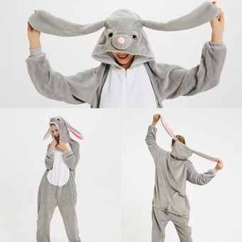 conjunto de pijamas de invierno de Kugurumi Unise Disfraz de unicornio para adulto 