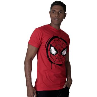 Playera Moda Hombre Rojo Spiderman 56504346 | Linio México -  SP493FA19XZI7LMX