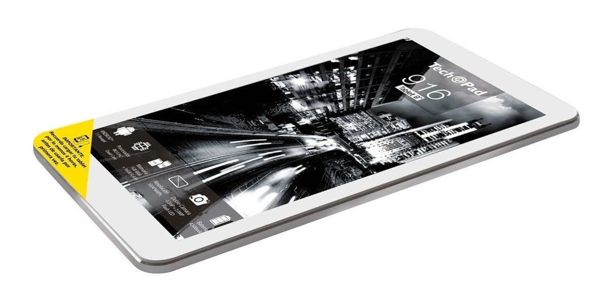 Tablet Tech Pad 916 9 Pulg 1GB RAM Android 7.1 Doble Cámara