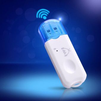 Receptor de audio USB Bluetooth adaptador inalámbrico Bluetooth Blanc 