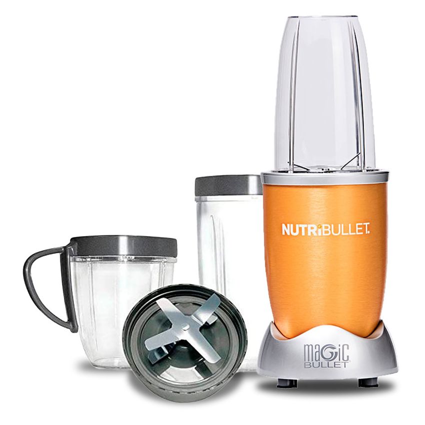 Nutribullet 600w 5 Accesorios Naranja + Kit De Vasos NutriBullet Deluxe