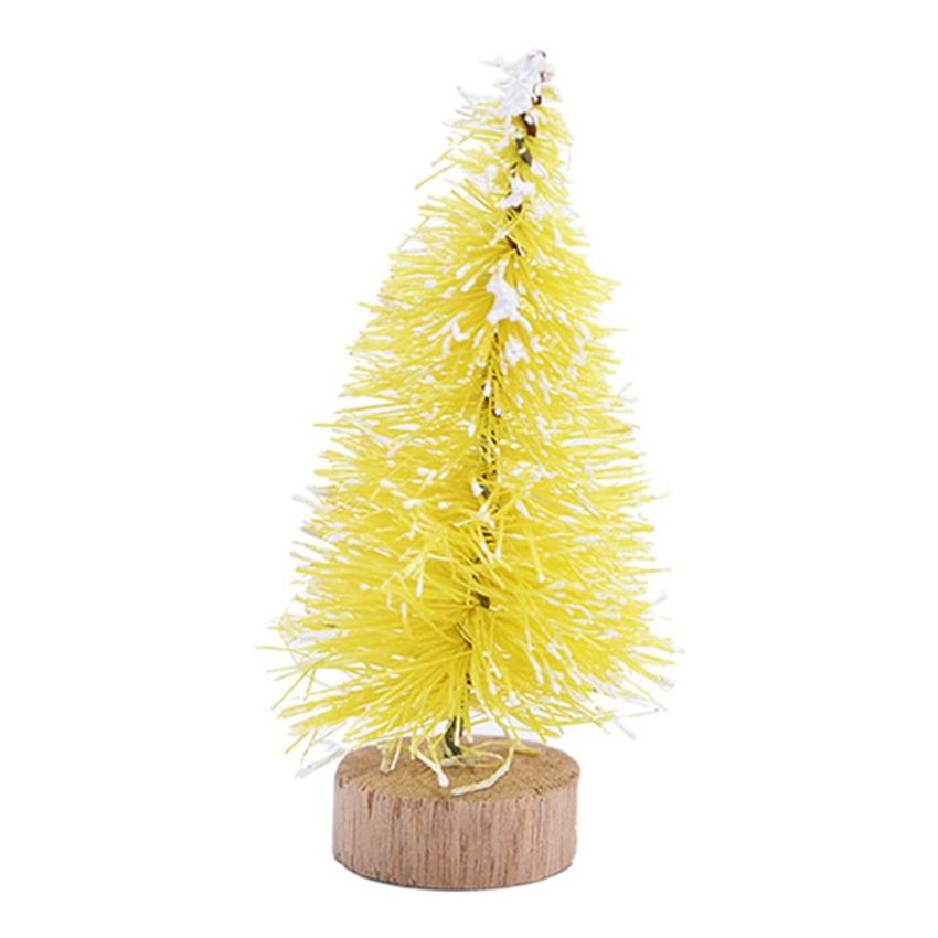 Pequeño y lindo árbol de navidad ligero luces de escritorio mini decoración