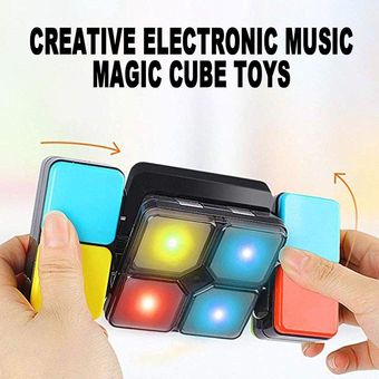 Música electrónica Magic Cube Interacción padre-hijo Artefacto creativ 