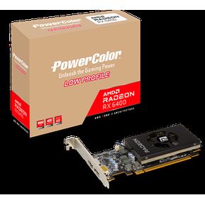 Tarjeta gráfica PowerColor AMD Radeon RX 6400 GDDR6 4GB