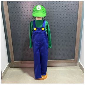 Disfraz de Luigi - Mario Bross para niño