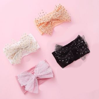 Princesa Bebé Con Una Hermosa Correa Para El Cabello Con Una 