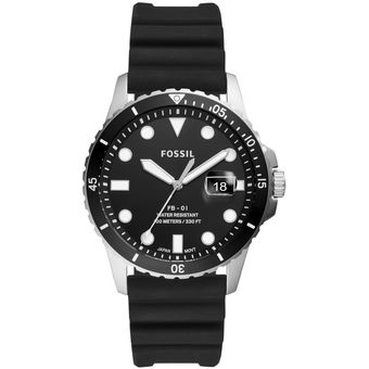 Reloj Fossil Nate JR1401 Caballero Negro